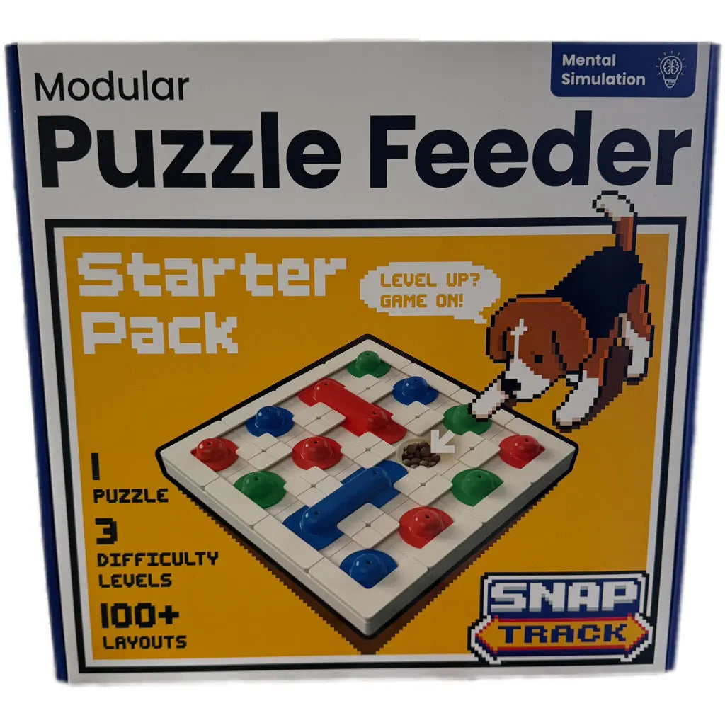 Jeu d’Intelligence Modulaire pour Chien - Labyrinthe Évolutif & Enrichissement Mental- Puzzle feeder -Starter Pack DOG & CAT ETOILES