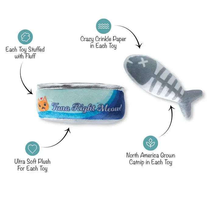 Jouet chat - Boite de Thon- Fringe DOG & CAT ETOILES