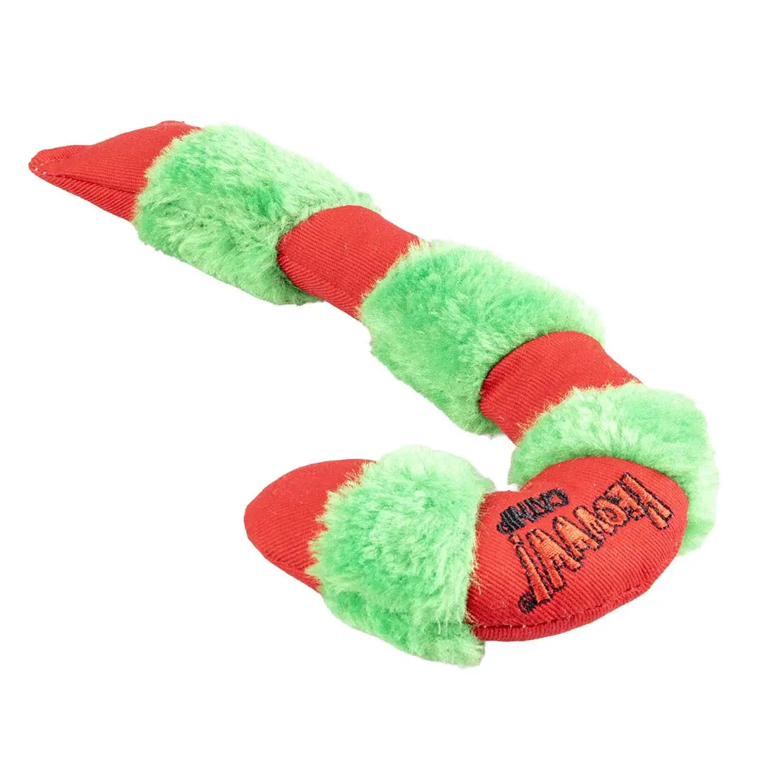 Jouet chat - Xmas peluche bâton de Noël -Herbe à chat DUVOPLUS