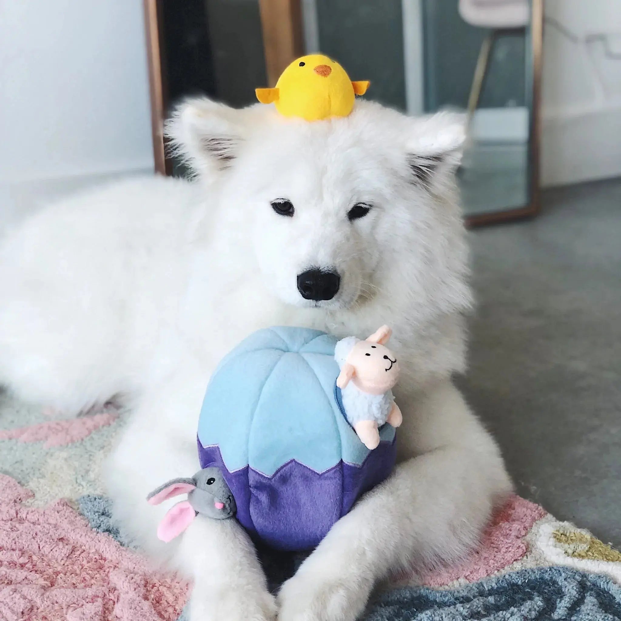 Jouet d'occupation - Oeuf de Pâques - ZippyPaws ZIPPYPAWS