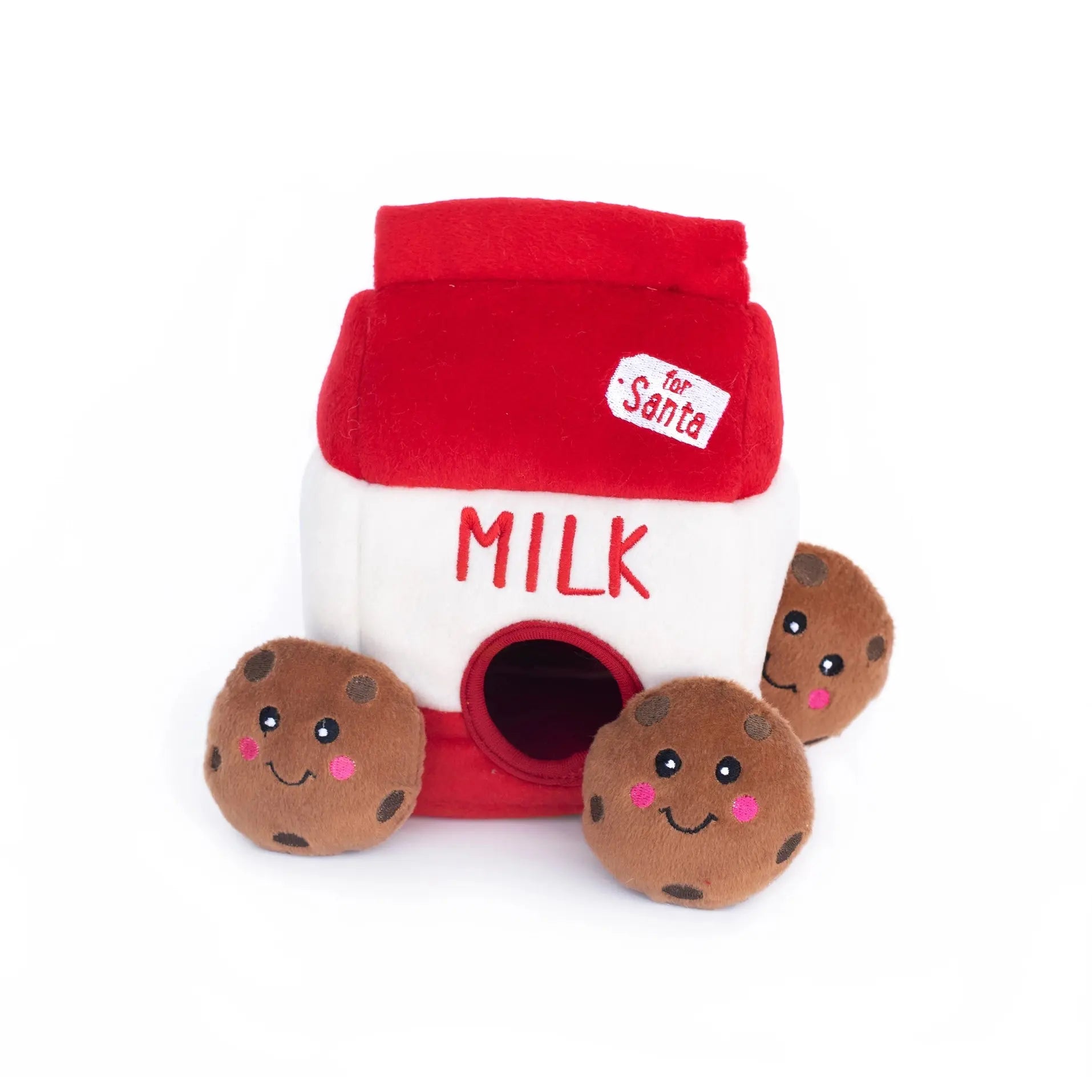 Jouet enrichissement – Lait et biscuit du Père Noël ZIPPYPAWS