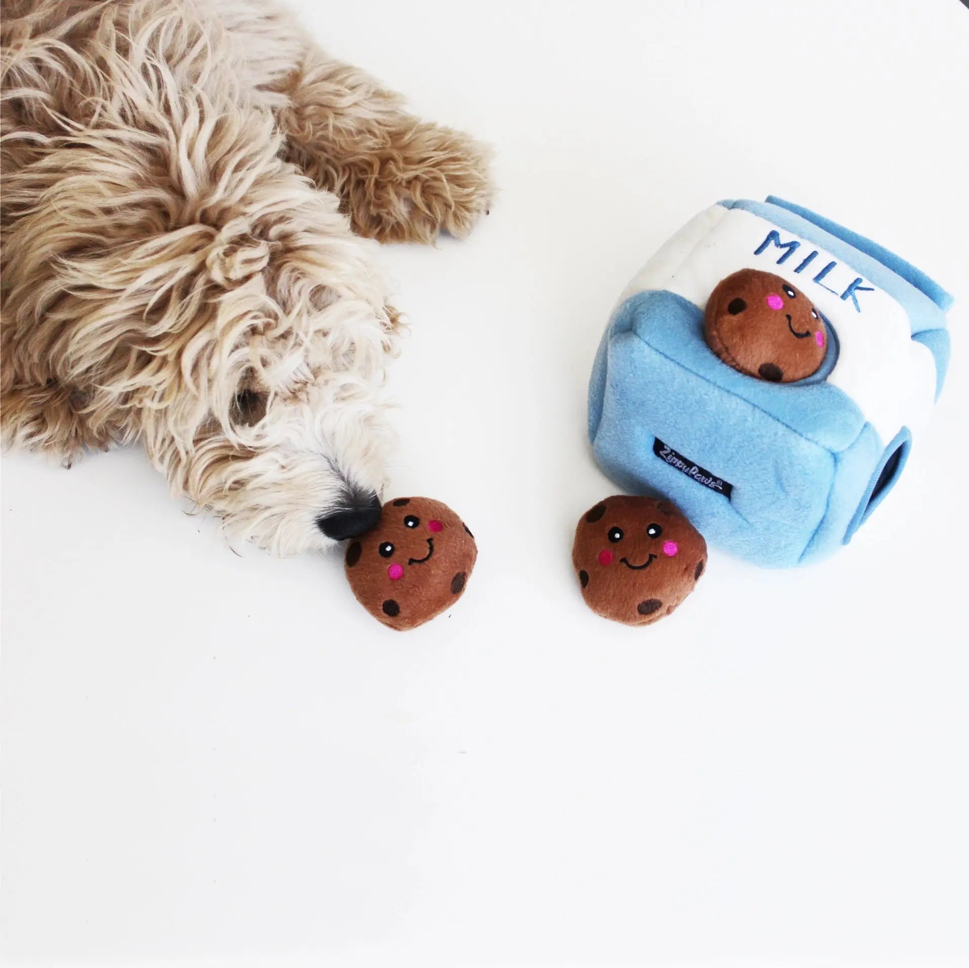 Jouet enrichissement – Milk & cookies ZIPPYPAWS