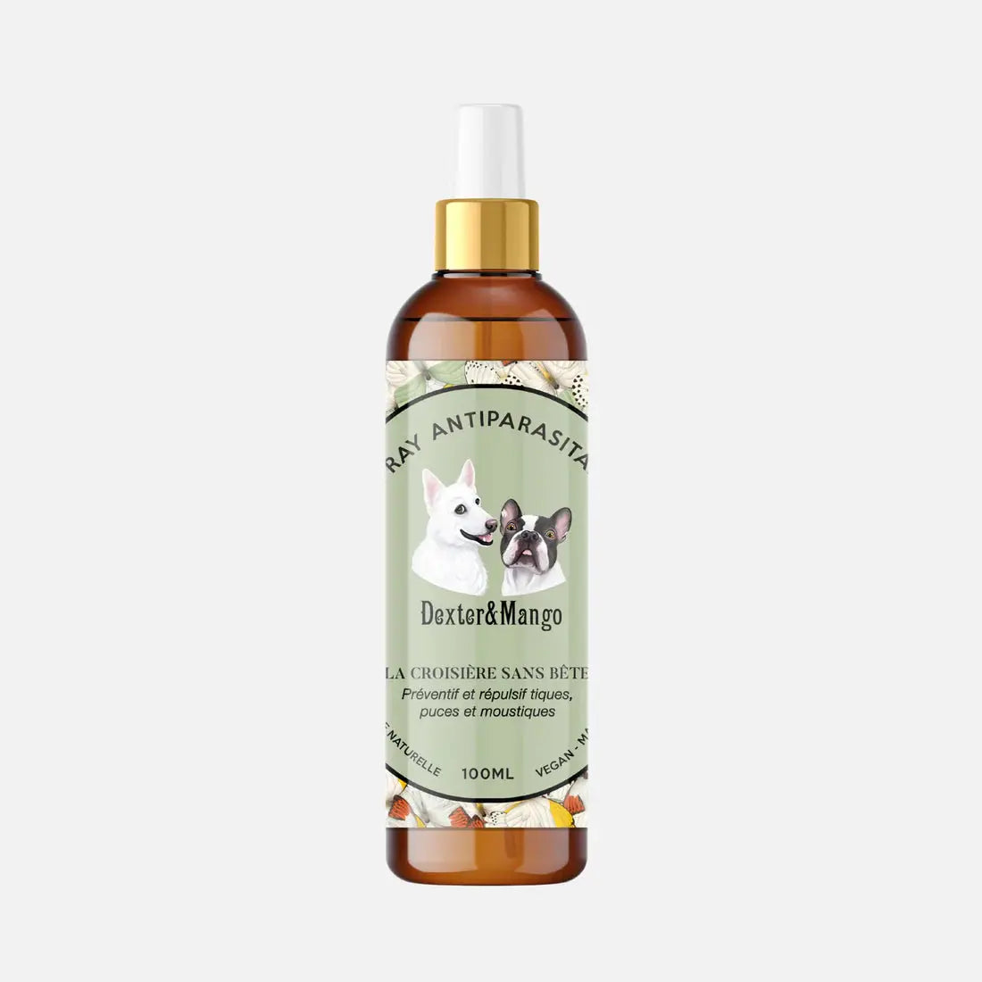 Lotion antiparasitaire, la croisière sans bête DEXTER & MANGO