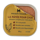 MAISON MOULIN -Pâtée  pour chat au poulet MAISON MOULIN