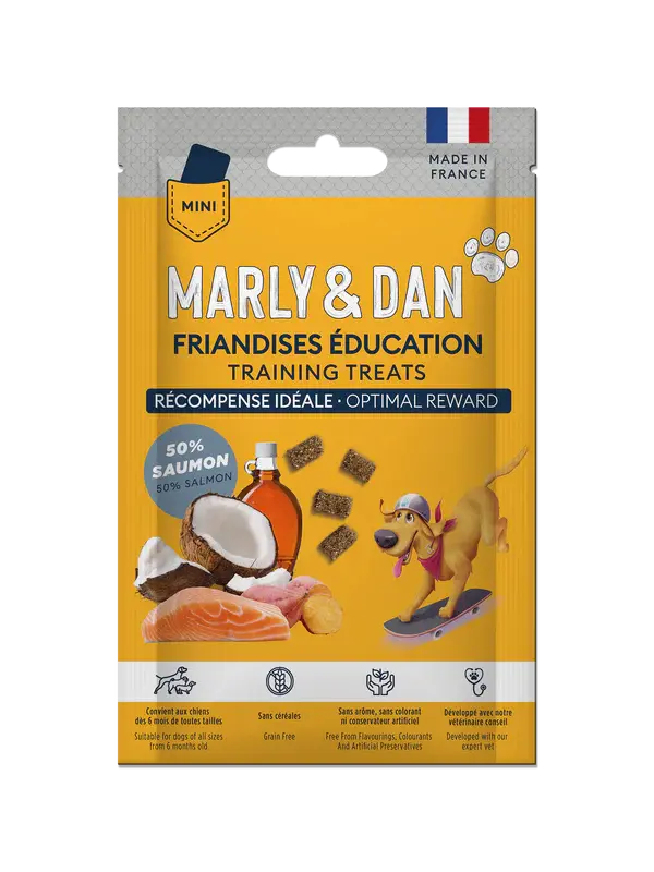 Marly & Dan - Friandises Format Poche - Chien Marly & Dan
