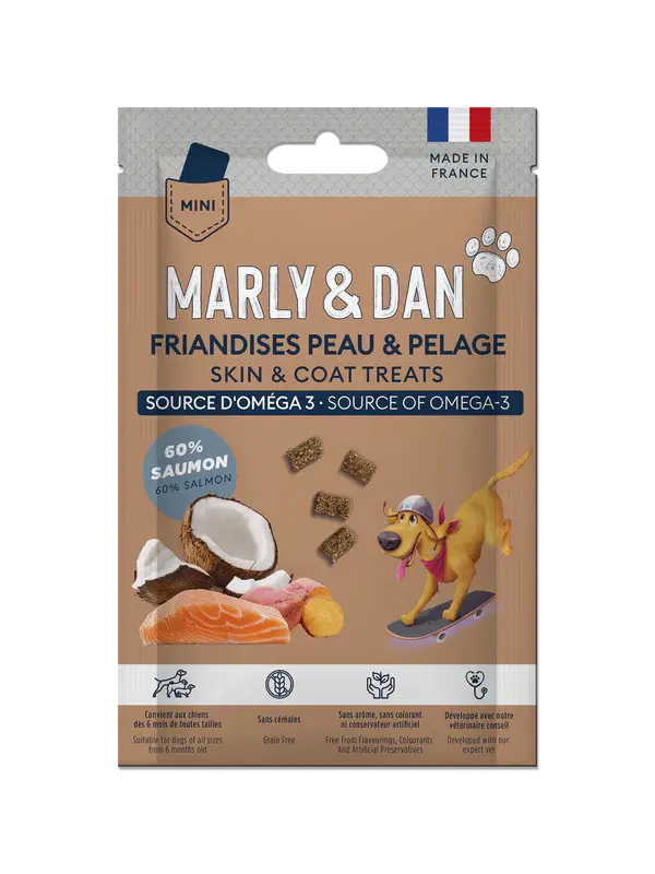 Marly & Dan - Friandises Format Poche - Chien Marly & Dan