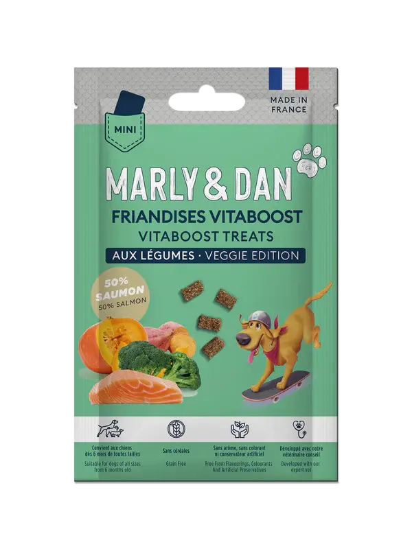 Marly & Dan - Friandises Format Poche - Chien Marly & Dan