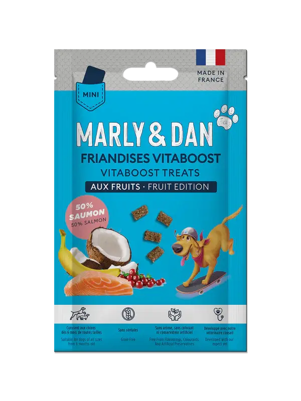 Marly & Dan - Friandises Format Poche - Chien Marly & Dan