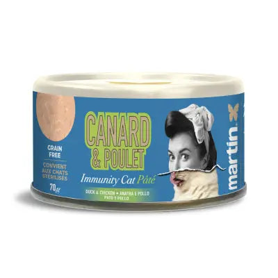Martin Food Immunity - Pâté chat au canard & poulet - MARTIN