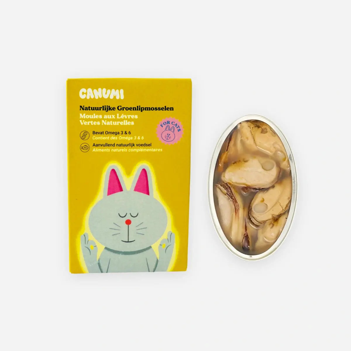 Moules à lèvres vertes pour chat - Canumi CANUMI