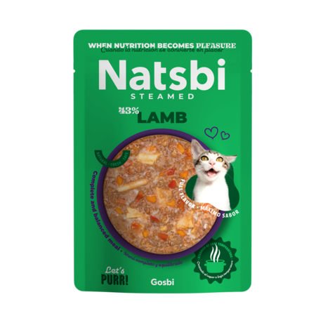 Natsbi Agneau vapeur - Chat NATSBI