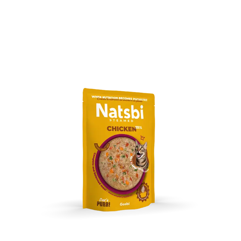 Natsbi Poulet vapeur - Chat NATSBI