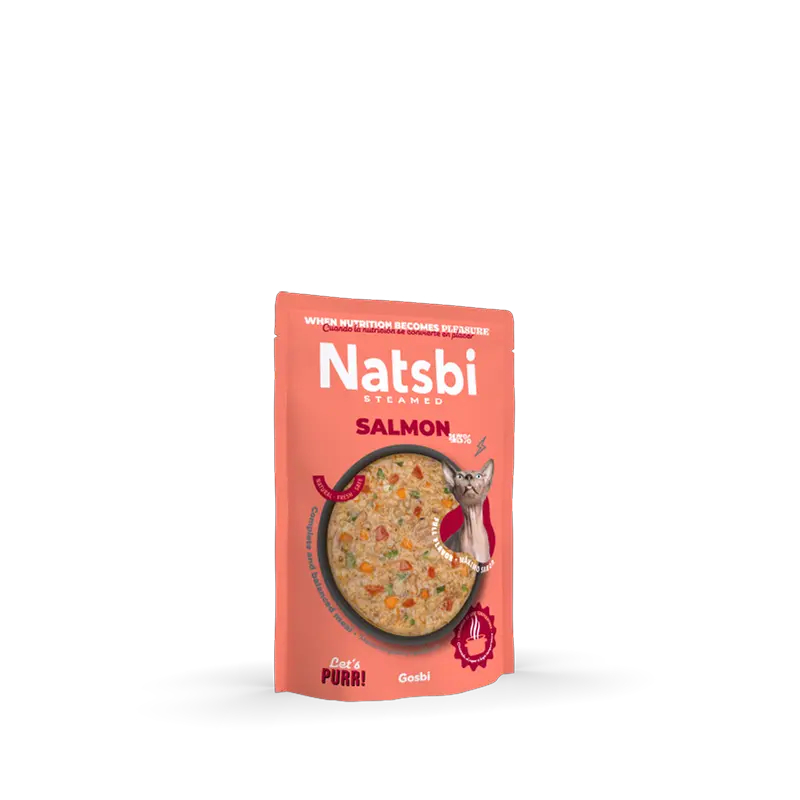Natsbi Saumon vapeur - Chat NATSBI