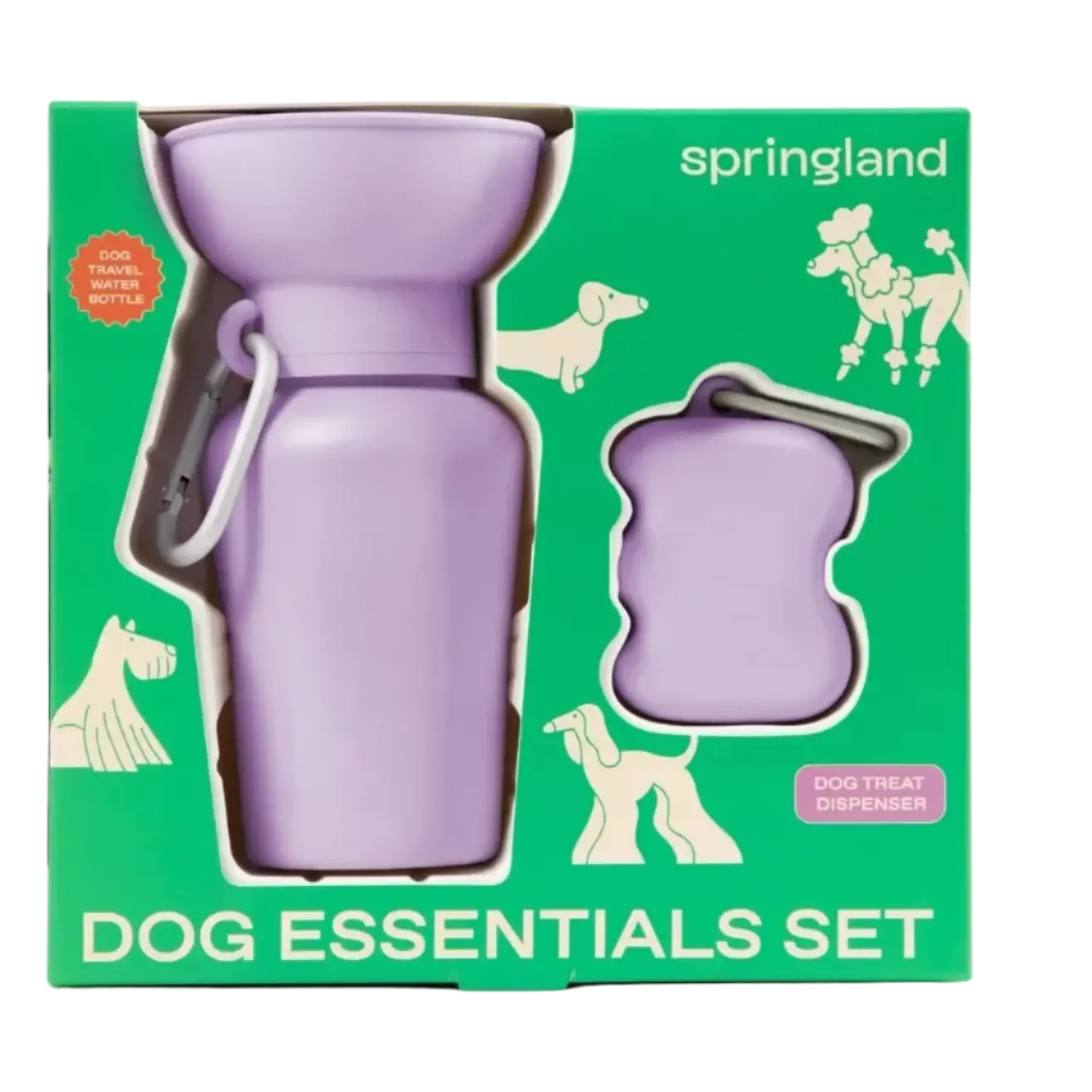 SPRINGLAND - Coffret Gourde & Pochette Friandises SPRINGLAND
