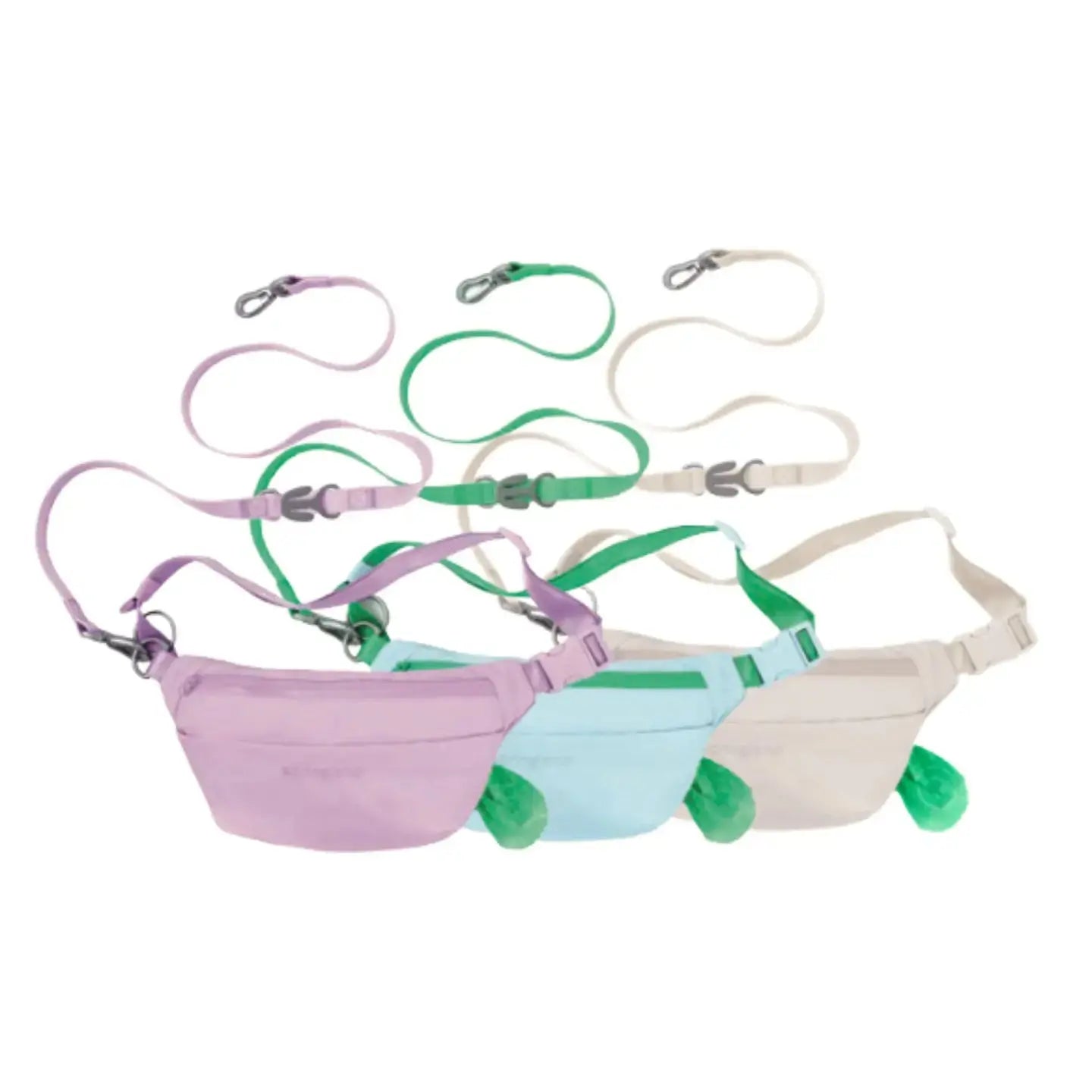 SPRINGLAND - Sac banane + laisse mains libres SPRINGLAND