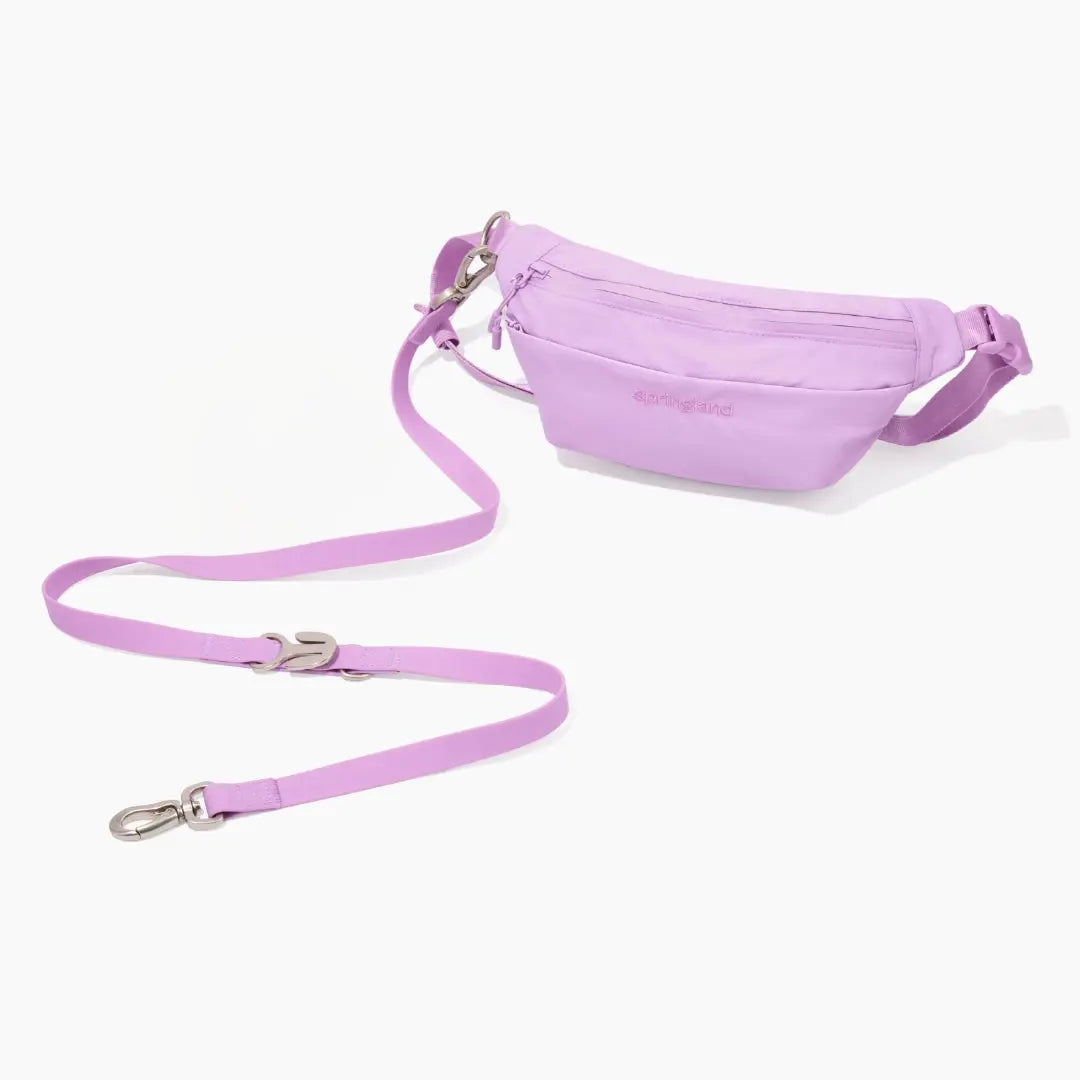 SPRINGLAND - Sac banane + laisse mains libres SPRINGLAND
