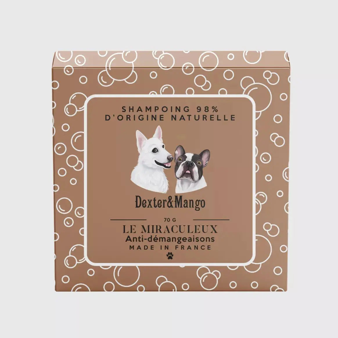 Shampoing solide miraculeux DEXTER & MANGO