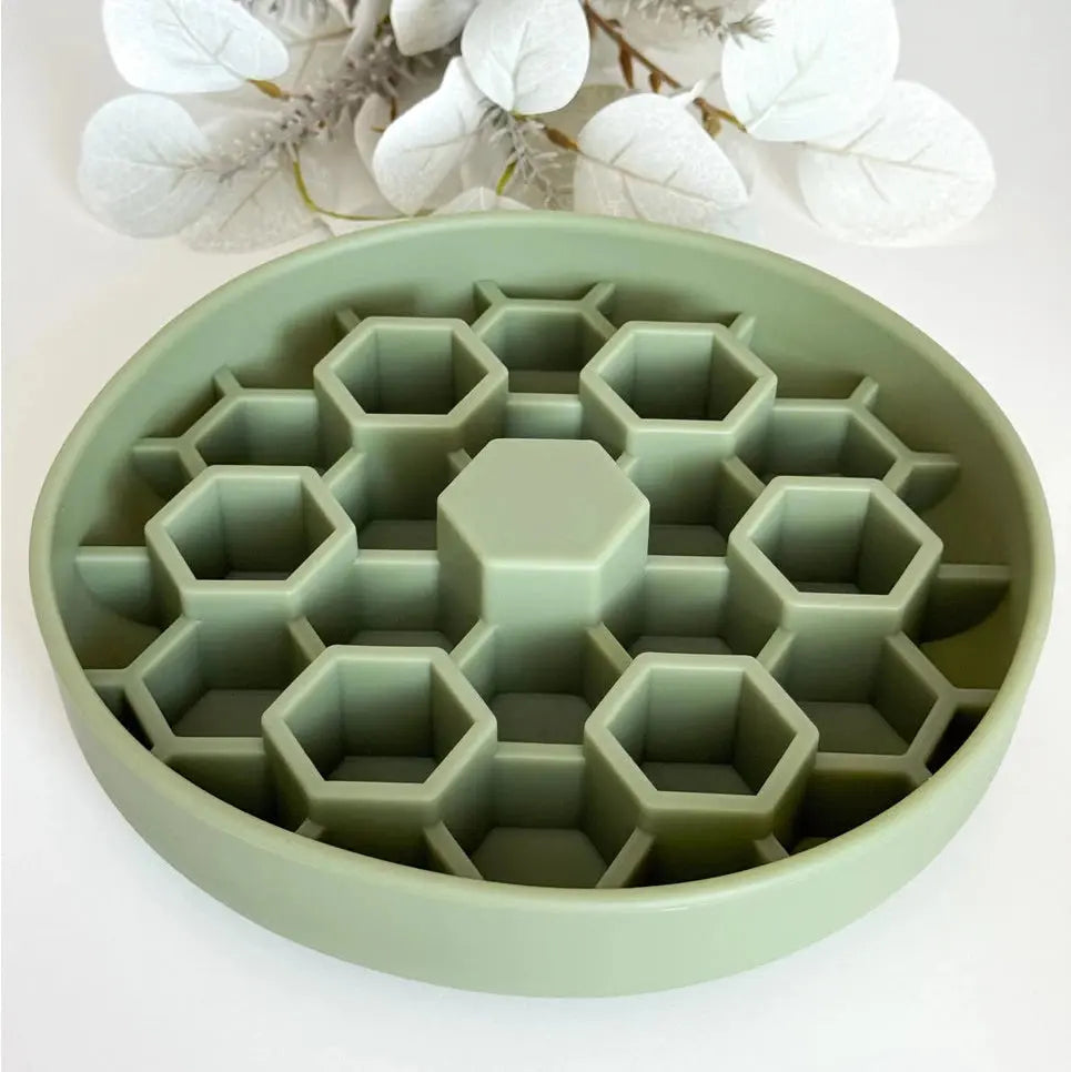 Slow Bowl Honeycomb - Gamelle pour chiens - tapis à lécher DOG & CAT ETOILES
