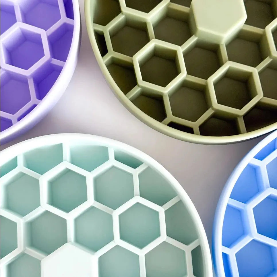 Slow Bowl Honeycomb - Gamelle pour chiens - tapis à lécher DOG & CAT ETOILES