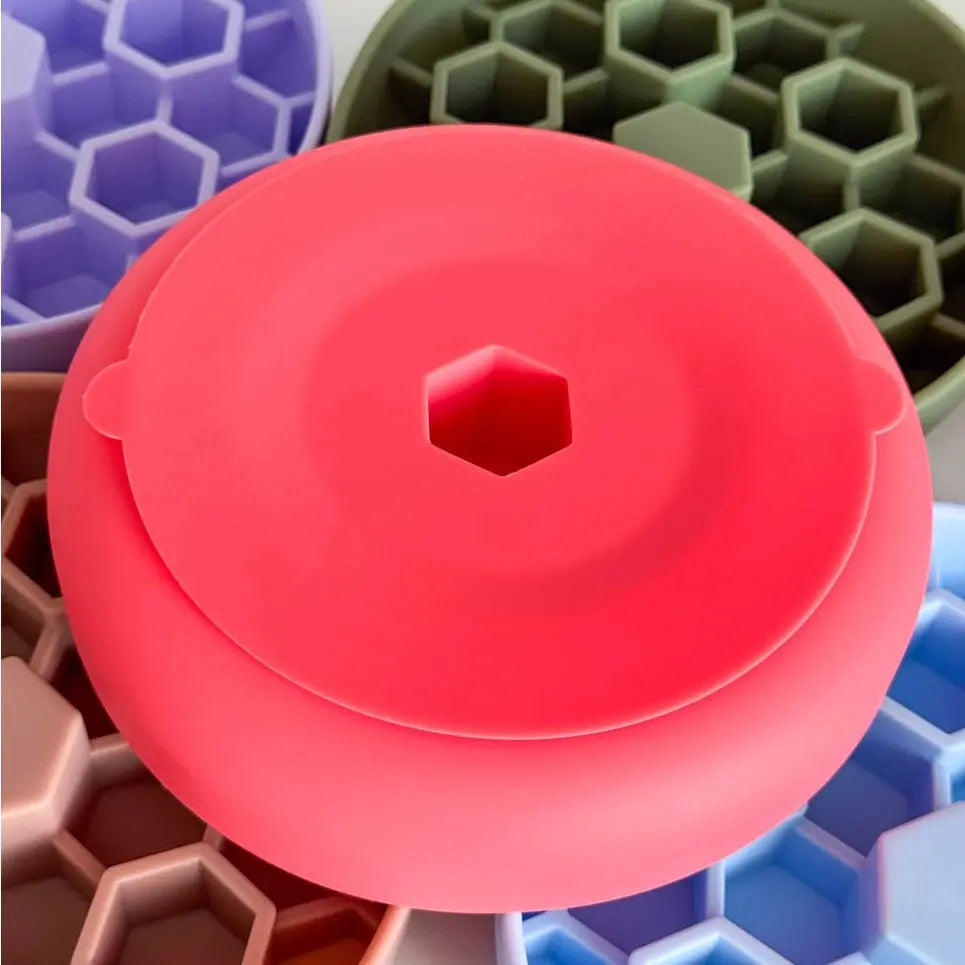 Slow Bowl Honeycomb - Gamelle pour chiens - tapis à lécher DOG & CAT ETOILES