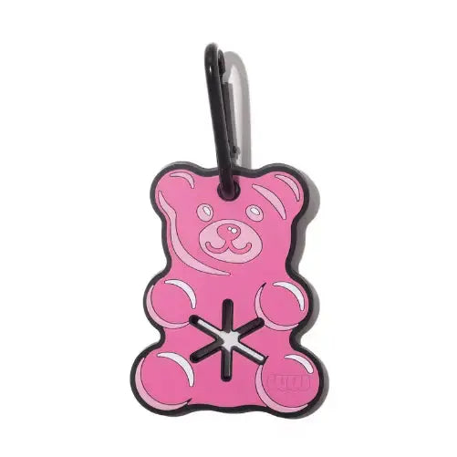 WOOF & WONDER - Porte sacs à Déjections pour Chien PINK PAPYRUS