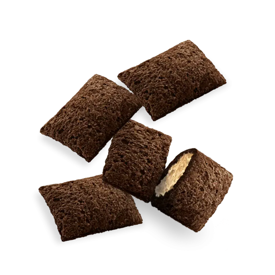 WOW -  Friandise pour chat Crunchy fourrée à la crème et au saumon WOW