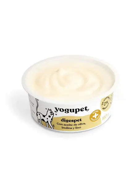 Yaourt sans lactose pour chat - Digestion  - Yogupet YOGUPET