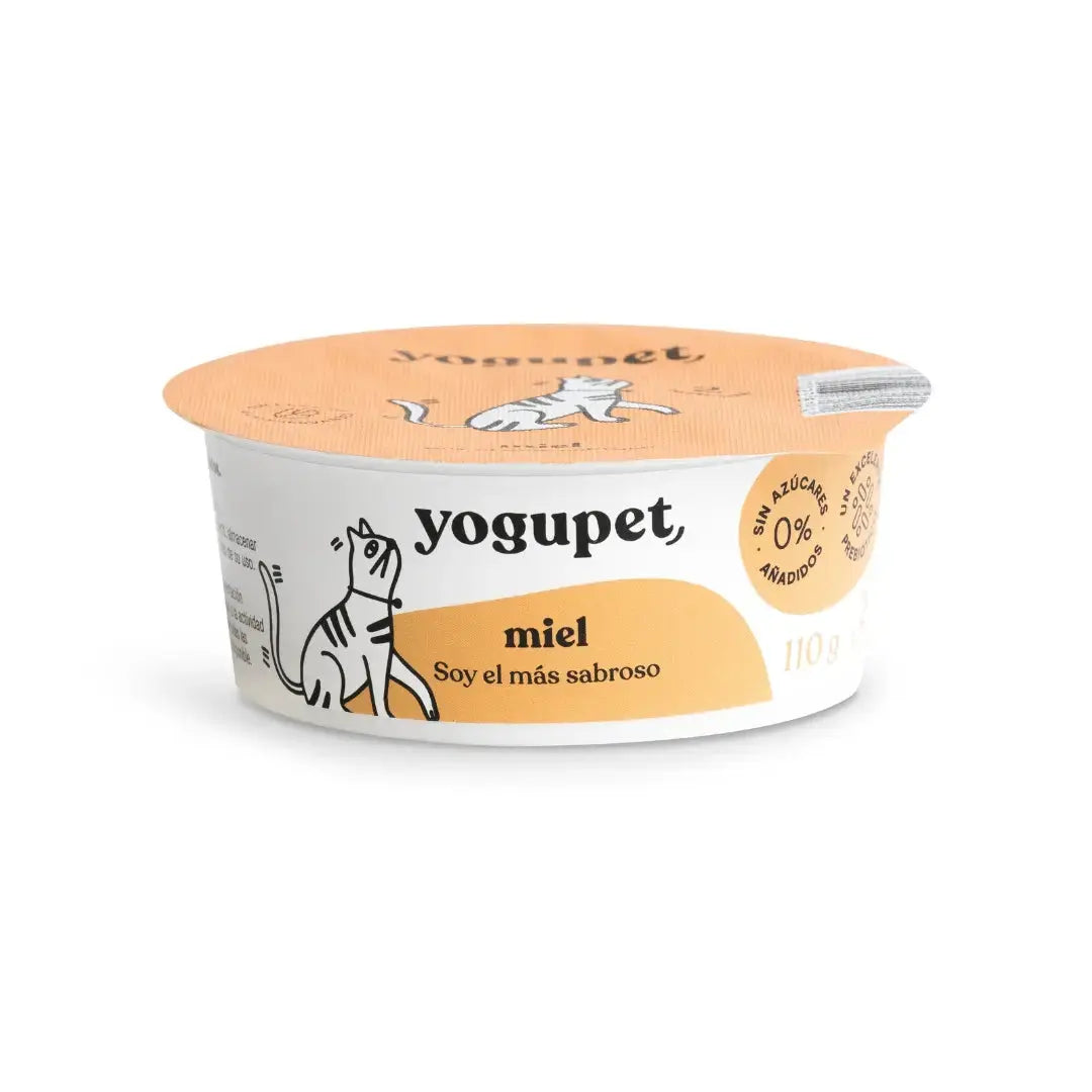 Yaourt sans lactose pour chat - Miel  - Yogupet YOGUPET
