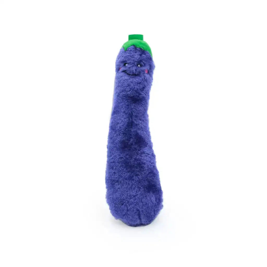 ZIPPYPAWS - Catnip Kickerz Aubergine  et  Carotte – Peluche à l'herbe à chat ZIPPYPAWS